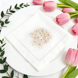 Individuell Bestickte Leichte Wiederverwendbare Hochzeits- und Hotel-Tischdekoration Quadratische Servietten-Untersetzer - Product Image 3