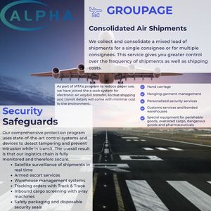 중국에서 프랑스까지 항공 화물 서비스 (EXW, FCA, FOB, DDP, DAP, FAS, FBA) 항공 운송, 창고 보관, 보험, 배송 - Product Image 2