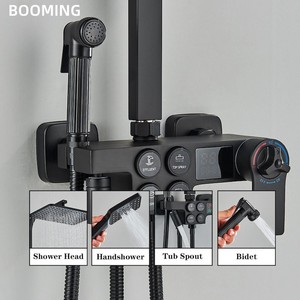 Настенный медный набор для ванной комнаты - Product Image 4