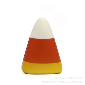 Pu Fidget Toy Candy Corn Shape Slow <b>Rebound</b> Stress Relief Toy For Kids Party Gift - Product Image 5