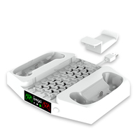 PG-XBS011 Base de charge multifonctionnelle pour console Xbox Series S Support de refroidissement avec chargeur de manette double Accessoires de jeu