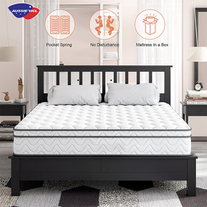 Nệm Giường Ngủ Chống Nước Cỡ Lớn Giường Đôi Cỡ Lớn Đệm Bảo Vệ Đệm Xốp Hoạt Tính Gel Lò Xo Bỏ Túi Toàn Bộ Inch - Product Image 6