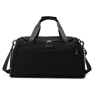 Pink Low MOQ Custom Sports Travel <b>Bag</b> Duffel <b>Bags</b> Waterproof Nylon Overnight Tote <b>Bag</b> for Women - Product Image 5