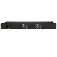 Codificador de Video HDMI de 4 Canales H.264 de 1U para Montaje en Rack, 1080P 60fps para Transmisión en Vivo IPTV, RTSP, RTMP, UDP