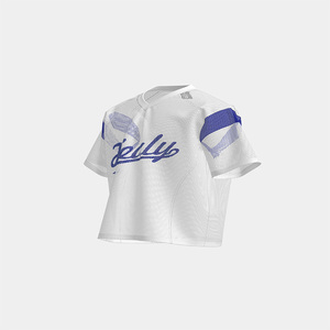 HEALY Fabricant de t-shirts en polyester Dry Fit à sublimation, t-shirts de football personnalisés à col en V pour hommes - Product Image 2