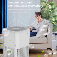 Bajo consumo de energía Home Office Indoor Electrodomésticos 35W Purificador de aire