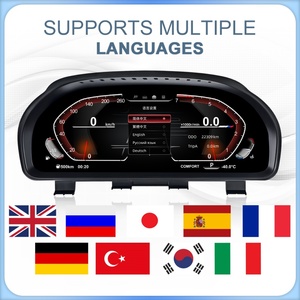 <b>For</b> BMW 5 6 7 X3 X4 X5 F10 F11 F18 F07 F06 F12 F13 F01 F02 F03 F15 F25 Navihua LCD <b>Digital</b> Cluster <b>Speedometer</b> LCD Instrument - Product Image 6