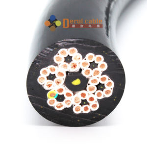 Cable de carrete de polipasto Cable redondo de grúa flexible de bajo voltaje con funda PUR para grúa aérea y polipasto - Product Image 4