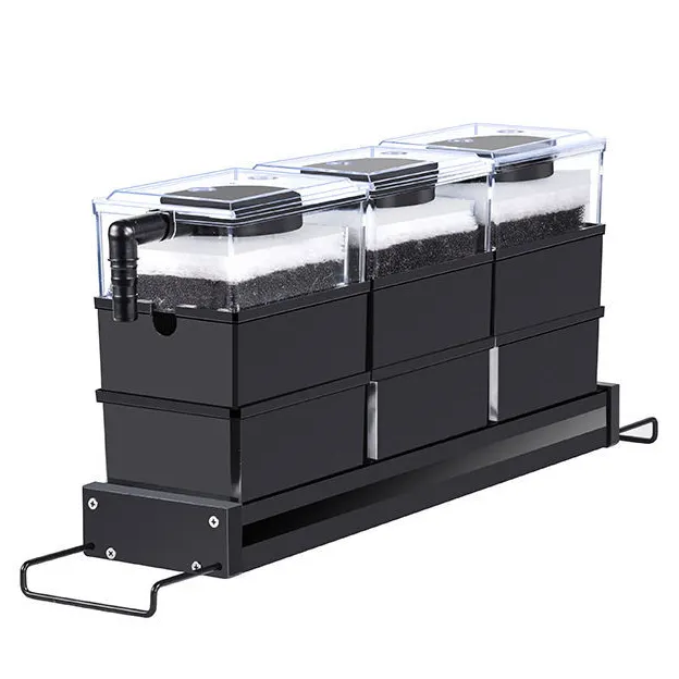 Accesorios para acuario, caja de goteo superior, filtro para tanque de peces, Filtro del acuario para acuario plantado, filtro de acuario externo