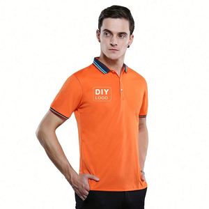 Chemise polo pour homme, style 2021, décontractée, avec empiècements de couleur, manches courtes - Product Image 3