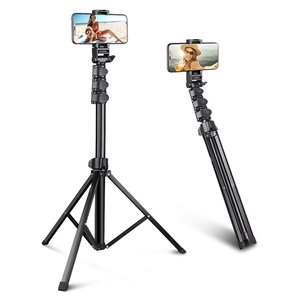 Perche à <span class=keywords><strong>selfie</strong></span> extensible de 51 pouces, trépied pour téléphone avec télécommande sans fil compatible avec <span class=keywords><strong>iPhone</strong></span> 12 <span class=keywords><strong>11</strong></span> Pro - Product Image 1
