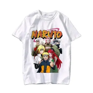 Uzumaki Manga T-Shirts Women Anime Print Woman Clothes Harajuku Hip Hop Tees Unisex Tops Oversize T Shirts Men Streetwear