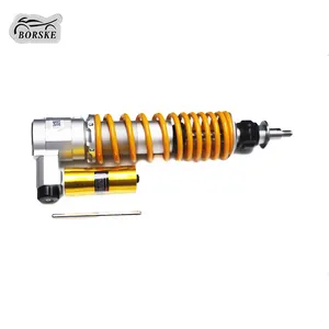 BORSKE 265mm scooter front Damper Suspension Motorcycle front shock absorber for Vespa Sprint Primavera 150