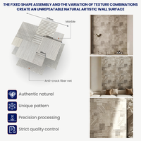 Styles personnalisables, panneaux en pierre 3D Milano, revêtement mural en marbre naturel, décoration murale, garantie 1 an, utilisation dans les hôpitaux, les hôtels, les villas