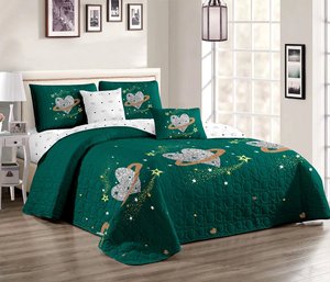 2022 New Design Style king Queen Size Plaid <strong>Quilted</strong> <strong>Indian</strong> Cotton <strong>Bedspread</strong>