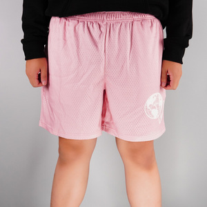 Short en maille pour hommes de course élastique confortable et doux, short en maille Poly Luffy Egg Gym Deluxe Pocket pour hommes de 5" - Product Image 5