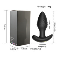 Kovida Sm Sexspielzeug Männlich Arsch g Punkt Anal Massage App Fernbedienung Externe Prostata Behandlung Butt Plug Anal Vibrator für Jungen