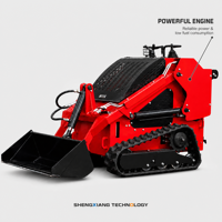 Vente flash : Chargeuse compacte sur chenilles T480, capacité de charge nominale de 350 kg, moteur Yanmar, accessoires multifonctions pour le déneigement