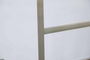 कांच के गर्म फ्रेंच दरवाजे के बाहरी दरवाजे के बाहरी दरवाजे के साथ चमकदार फ्रेंच दरवाजे के बाहरी दरवाजे एल्यूमीनियम मिश्र धातु मिश्रण - Product Image 4