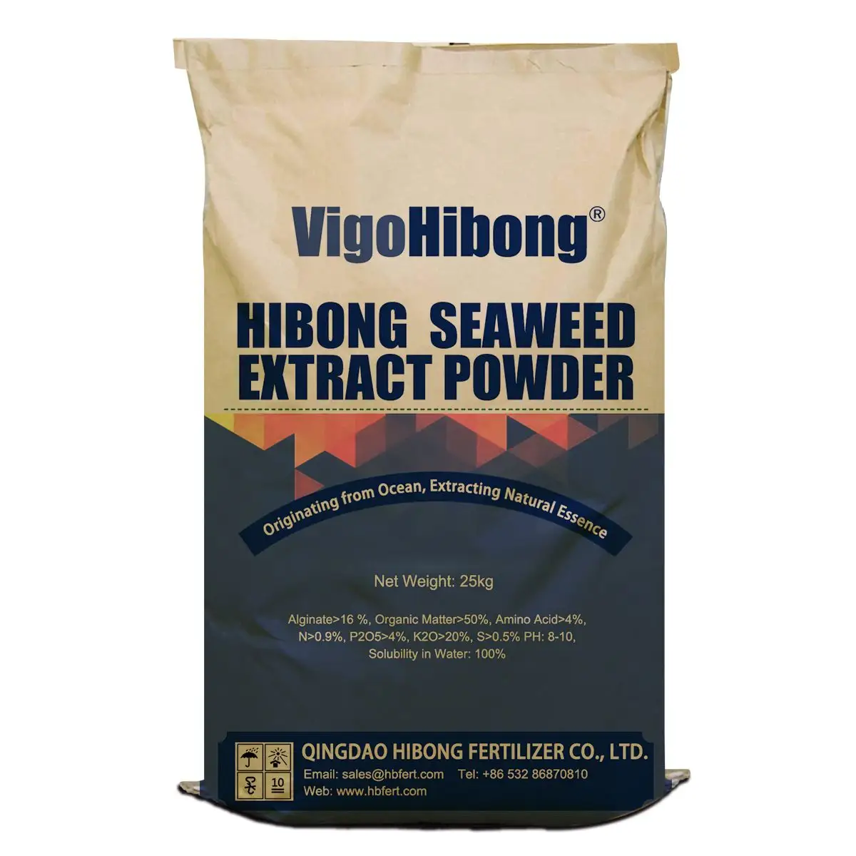 Organic Agriculture Fertilizer Quick Release Water-Soluble Kelp Seaweed Extract Powder Flake Type