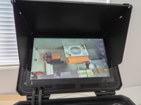 Endoscope industriel 3rd Eye 32MM 4MP pour inspection de forages avec moniteur tactile 4K de 13 pouces