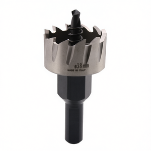 Scie cloche HSS Ttake 38 mm fabriquée en Italie pour le perçage du métal et du bois - Product Image 2