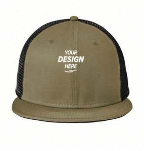 High Quality 5-Panel Mesh Trucker <b>Hat</b> for <b>Men</b> Custom Embossed Print Foam Cap with Curved Brim and Stylish - Product Image 2