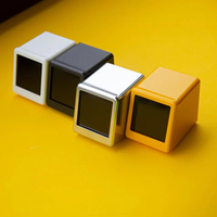 Station météo numérique de bureau mini WiFi super cool avec écran LCD IPS, gadget pour la décoration