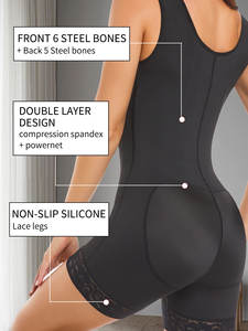 Langqin Femme Colombienne Shaper Straps Haute Compression Corps Entier Minceur Shaperwear avec Fonction Respirante Contrôle du Ventre - Product Image 6
