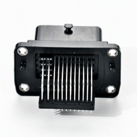 Connettore ECU Automobilistico a 24 Pin PBT Elettrico 3-6437285-1, Spina ECU Maschio ad Alte Prestazioni per Chip Tuning