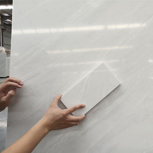 Losas Grandes de Cuarzo Pulido Goldtop ODM/OEM 5108 Cary Lce White para Encimeras y Islas de Cocina de Hotel, Diseño Moderno - Product Image 4