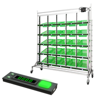 Sistema Personalizado de Clasificación de Paquetes por Luz (Pick to Light) con Solución Inteligente de Almacenamiento Electrónico en Pared