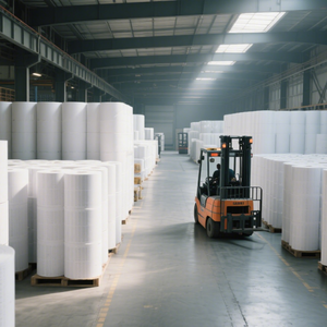 Papel Térmico Jumbo en Rollo Grande, Venta Directa de Fábrica, Libre de BPA, 100% Pulpa de Madera, Papel Térmico Blanco - Product Image 2