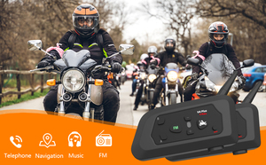 Headset Bluetooth Pro Rider: ENC Dinamis, Panggilan HD Stabil, Berbagi Musik, IPX6 - Product Image 6
