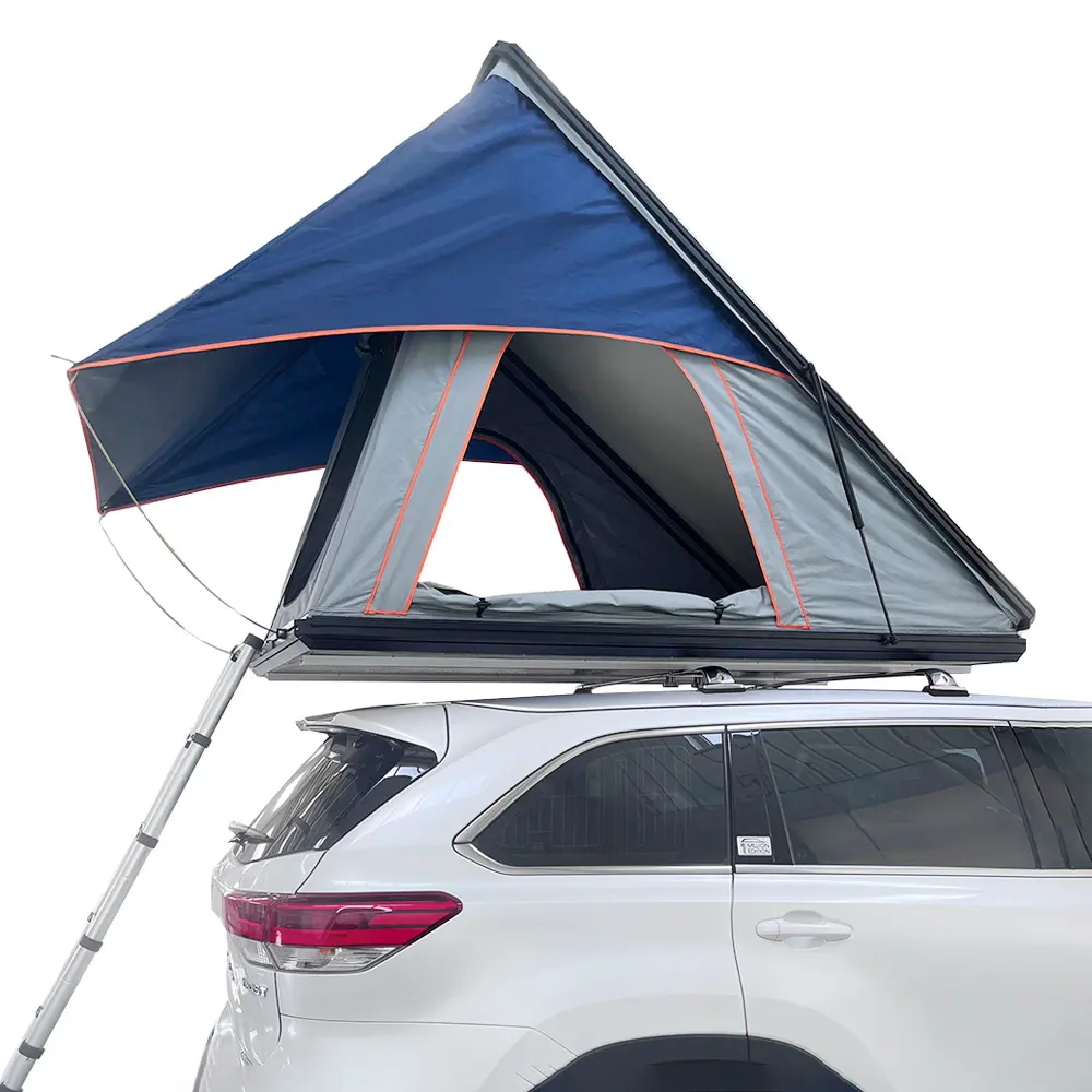 Новая дешевая палатка с твердым корпусом, алюминиевая диагональная опора, удлиненная автомобильная палатка на крыше