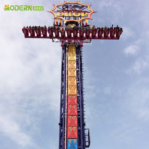 Equipo de Parque de Atracciones, Parque Temático, Luna Park, Torre de Caída Libre, Atracción de Torre de Caída en Venta - Product Image 1