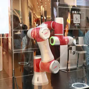 Yeni sıcak satış ücretsiz sürükle programlama Robot el robotik kol Barista Robot