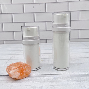 리필 가능한 분리형 유리 화이트 무광 스프레이 병 30ml 50ml 산업용 와인 원형 미스트 펌프 스프레이어 이중 레이어 - Product Image 5