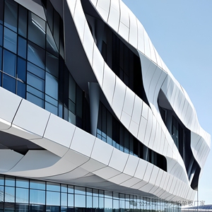 Revêtement mural en aluminium moderne, panneau de façade extérieur anodisé, imperméable, anti-corrosion, enveloppe de bâtiment - Product Image 5