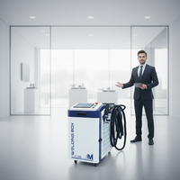 Machine de soudage laser portative 1500w/2000w/3000w 4-en-1 : soudage/découpe/nettoyage/dérouillage