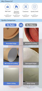 Tubo de Cartón Biodegradable Personalizado para Sombra de Ojos, Envase Cosmético de Papel Kraft Compostable y Ecológico para Paleta de Maquillaje - Product Image 6