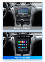 Autoradio Android CARUPEZ 9,7 pouces pour Ford Mondeo MK4/Galaxy 11-13, 8 cœurs, DSP, GPS, Android Auto, caméra de recul, garantie 1 an