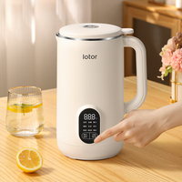 All-in-one 1.0L RVS automatische sojamelkmachine met zuiver koperen motor, blender en sapcentrifuge voor thuisgebruik