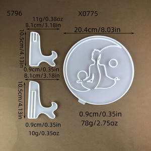 Handmade <b>Resin</b> <b>Silicone</b> Casting <b>Mold</b> DIY Ins Style Decorative Ornaments and Cake Tools for <b>Resin</b> Making plaster <b>mold</b> - Product Image 3