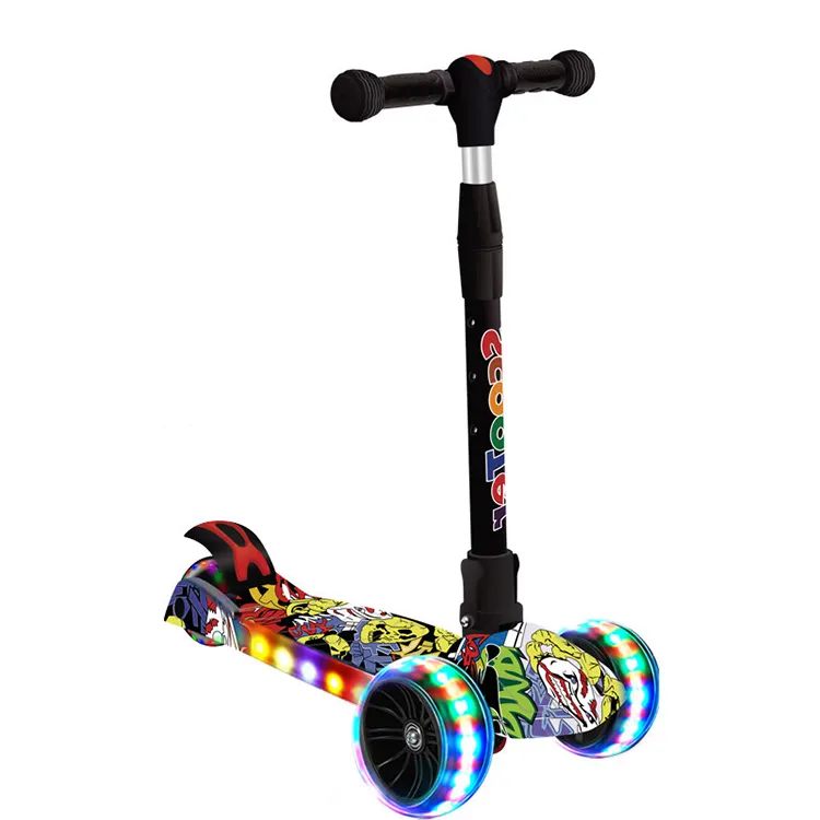 Mua Sắm Trực Tuyến Đi Xe Trên Trẻ Sơ Sinh Skate Scooter Cho Trẻ Em/Trai 3 Bánh Xe Scooter Cho Thị Trường Châu Âu/Big Wheel Scooter Cho Trẻ Mới Biết Đi