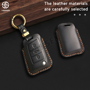 Custodia chiave per auto in pelle 2025 per <span class=keywords><strong>Skoda</strong></span> superba A7 <span class=keywords><strong>Kodiaq</strong></span> Seat Tiguan <span class=keywords><strong>Skoda</strong></span> Octavia <span class=keywords><strong>accessori</strong></span> per la protezione del telecomando - Product Image 6