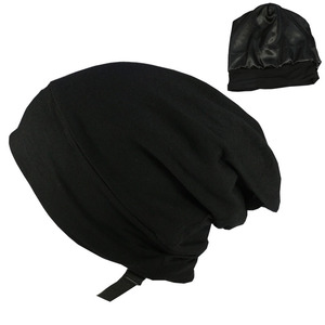 <span class=keywords><strong>Bonnet</strong></span> de nuit souple pour cheveux, avec sangle réglable, pour femmes et hommes, qui reste en place toute la nuit - Product Image 2