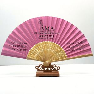 Abanico de Mano de Bambú con Impresión Personalizada a Precio de Fábrica - Product Image 3