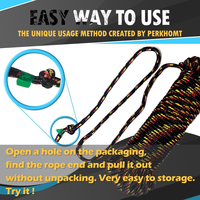 Corde tressée en PP/Nylon durable et légère pour mât de drapeau, corde à linge, camping, utilitaire, attache, tirage, balançoire, escalade, nœud haute résistance