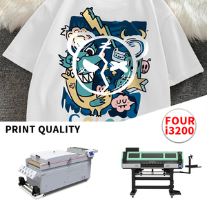 Dooyion Tự Động Ướt Đóng Nắp Làm Sạch Trực Tiếp Để Phim Máy In 24 "Dtf 4 I3200 Đầu In Máy In 60Cm 24 Inch - Product Image 5